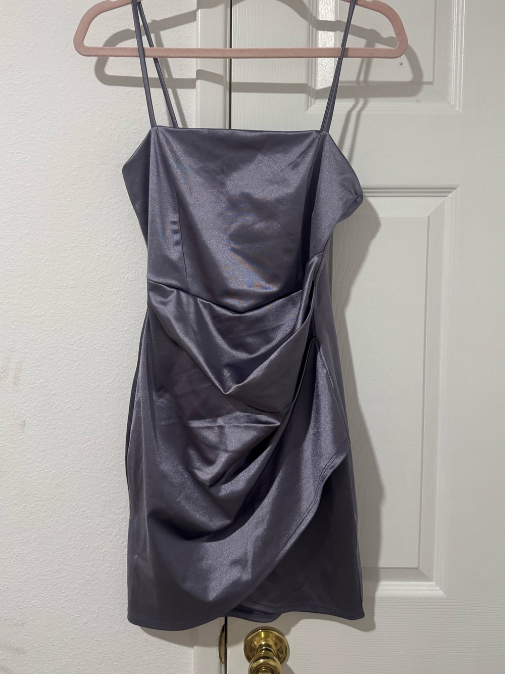 Lavender Silk Mini Dress Windsor